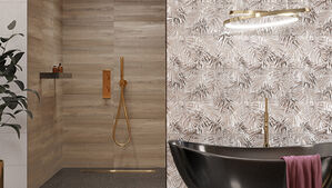 ceramika końskie white glossy / brentwood płytki