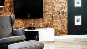 stegu wood collection pure/cube kamień