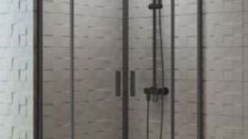 new trendy new varia black kabiny i brodziki