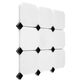 Dunin, Black&White, DUNIN BLACK&WHITE PURE B&W OCTAGON 100 MOZAIKA KAMIENNA 30.5X30.5 