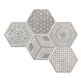 Vives, Rift, VIVES IGNEUS CEMENTO HEXAGONO GRES 23X26.6 