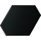 Equipe Ceramicas, Scale, EQUIPE BENZENE BLACK MATT PŁYTKA ŚCIENNA 10.8X12.4 (23832) 