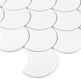 Dunin, Arabesco, DUNIN MINI FISH SCALE WHITE 88 MOZAIKA 29.6X30 