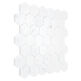 Dunin, Black&White, DUNIN CARRARA WHITE HEXAGON 48 MOZAIKA KAMIENNA 29.8X30.2 