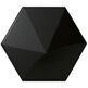 Equipe Ceramicas, Magical 3, EQUIPE OBERLAND BLACK PŁYTKA ŚCIENNA 12.4X10.7 (24429) 