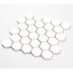 Manufaktura Mozaik, Heksagon, MANUFAKTURA MOZAIK HEKSAGON BIAŁY POŁYSK MOZAIKA 30X30 