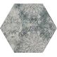 Paradyż (Classica), Sweet, PARADYŻ SWEET GREY HEKSAGON STRUKTURA PŁYTKA ŚCIENNA 17.1X19.8 