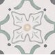 Peronda, Harmony Sirocco, PERONDA SIROCCO GREEN FLOWER GRES 22.3X22.3 (36155) 