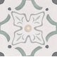 Peronda, Harmony Sirocco, PERONDA SIROCCO GREEN FLOWER GRES 22.3X22.3 (36155) 