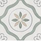 Peronda, Harmony Sirocco, PERONDA SIROCCO GREEN PETALS GRES 22.3X22.3 (36157) 