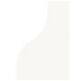 Equipe Ceramicas, Curve, EQUIPE CURVE WHITE PŁYTKA ŚCIENNA 8.3X12 (28844) 