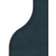 Equipe Ceramicas, Curve, EQUIPE CURVE INK BLUE PŁYTKA ŚCIENNA 8.3X12 (28852) 