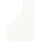 Equipe Ceramicas, Curve, EQUIPE CURVE WHITE MATT PŁYTKA ŚCIENNA 8.3X12 (28856) 