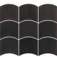 Equipe Ceramicas, Wave, EQUIPE WAVE BLACK PŁYTKA ŚCIENNA 12X12 (28842) 
