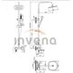 Invena, Glamour, INVENA GLAMOUR DESZCZOWNICA CZARNA (AU-05-B04-V) 