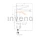 Invena, Neri, INVENA NERI BATERIA BIDETOWA CHROM (BB-01-001-L) 