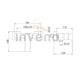 Invena, Paros, INVENA PAROS BATERIA NATRYSKOWA CHROM (BN-09-001-A) 