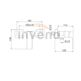 Invena, Paros, INVENA PAROS BATERIA NATRYSKOWA CZARNA (BN-09-004-A 