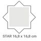 Equipe Ceramicas, Porto, EQUIPE PORTO STAR WHITE GRES 17.5X20 (30622) 