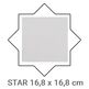 Equipe Ceramicas, Porto, EQUIPE PORTO STAR OXFORD GRAY GRES 17.5X20 (30624) 