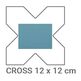 Equipe Ceramicas, Porto, EQUIPE PORTO CROSS AZURE GRES 17.5X20 (30619) 