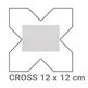 Equipe Ceramicas, Porto, EQUIPE PORTO CROSS OXFORD GRAY GRES 17.5X20 (30615) 
