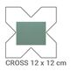 Equipe Ceramicas, Porto, EQUIPE PORTO CROSS PICKLE GREEN GRES 17.5X20 (30621) 