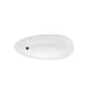 Besco, Goya, BESCO GOYA MATT BLACK & WHITE 140 WANNA WOLNOSTOJĄCA 142X62 (WMMC-140G) 