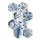 Equipe Ceramicas, Hexatile, EQUIPE HEXATILE LISBOA PATCHWORK DEKOR 17.5X20 (23216) 