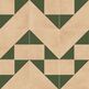 Peronda, Harmony Kora, PERONDA KORA CLAY DECOR GREEN LT GRES 22.3X22.3 (43736) 