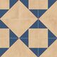 Peronda, Harmony Kora, PERONDA KORA CLAY DECOR BLUE LT GRES 22.3X22.3 (43737) 