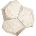 DOMINO ALABASTER SHINE WHITE MOZAIKA 19X21 
