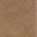 PARADYŻ ALGO BROWN STOPNICA MAT 30X30 