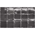 EQUIPE ALTEA BLACK PŁYTKA ŚCIENNA 10X10 (27606) 