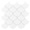 DUNIN MINI FISH SCALE WHITE 88 MOZAIKA 29.6X30 
