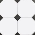 EL MOLINO (WYPRZEDAŻ) BETERA BLACK WHITE GRES REKTYFIKOWANY 33.3X33.3 