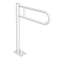 ANDEX BEZ BARIER UCHWYT PODŁOGOWY STAŁY BIAŁY STAL NIERDZEWNA (810/B) 