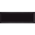 RIBESALBES BISEL NEGRO BRILLO PŁYTKA ŚCIENNA 10X30 