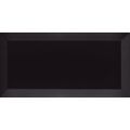 RIBESALBES BISEL NEGRO BRILLO PŁYTKA ŚCIENNA 7.5X15 