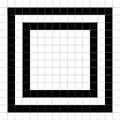 DUNE BLACK&WHITE GRID GRES 20X20 (187778N) 