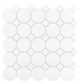 DUNIN MINI OCTAGON WHITE 55 MOZAIKA GRESOWA 29.5X29.5 