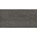 PARADYŻ CARRIZO BASALT STOPNICA PROSTA STRUKTURA MAT 30X60 