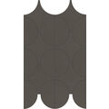 MARAZZI CEMENTUM CARBON MOSAICO CERCHI M9Y4 23.8X41.4 