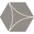 MARAZZI CEMENTUM LEAD DECORO ARCO M9W1 21X18.2 