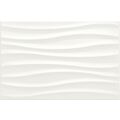 MARAZZI CHROMA WHITE TIDE STRUTTURE M00Q PŁYTKA ŚCIENNA 25X38 