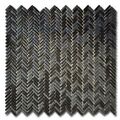 EL CASA ENAMEL HERRINGBONE NEGRO MIX SOFT/BRILLO MOZAIKA 28X30.3 