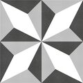 KEROS CERAMIKA ESTRELLA NEGRO GRES 25X25 