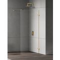 NEW TRENDY EVENTA GOLD SHINE KABINA WALK-IN SZKŁO CZYSTE 8MM 100X200 (EXK-4841) 