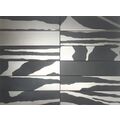 DUNE FLAT SAVANNAH BLACK&SILVER PŁYTKA ŚCIENNA 7.5X30 (188723) 