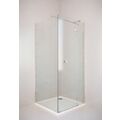 SEA-HORSE FRESH LINE KABINA KWADRATOWA 90X90X195 CHROM SZKŁO TRANSPARENTNE PRAWA 